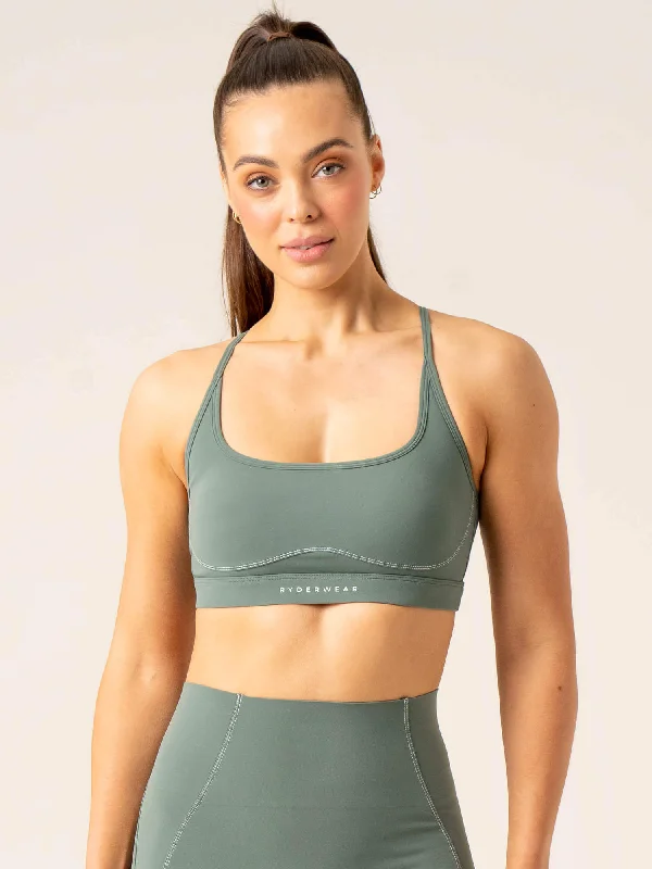 Stride Sports Bra - Sage