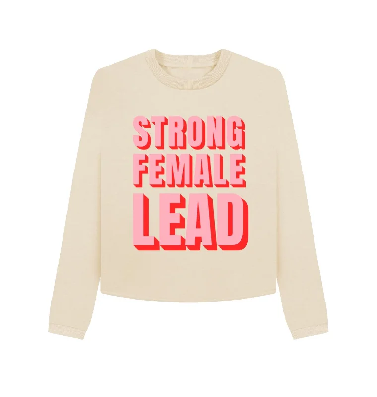 Women 'Strong Female Lead Print Jumper