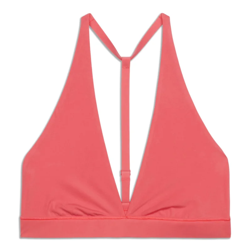 Wundermost Ultra-Soft T-Strap Triangle Bralette - Resale