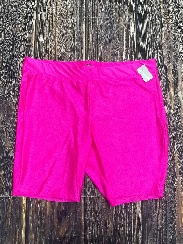 Pink Athletic Shorts Torrid, Size 4x