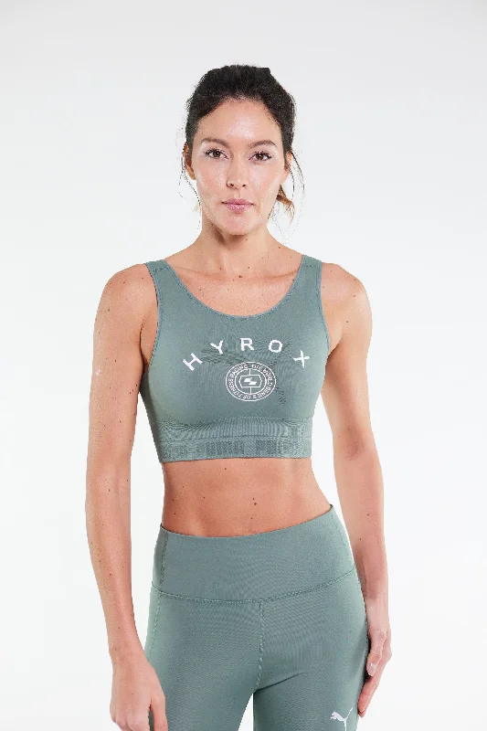 EVOKNIT Crop Top - green